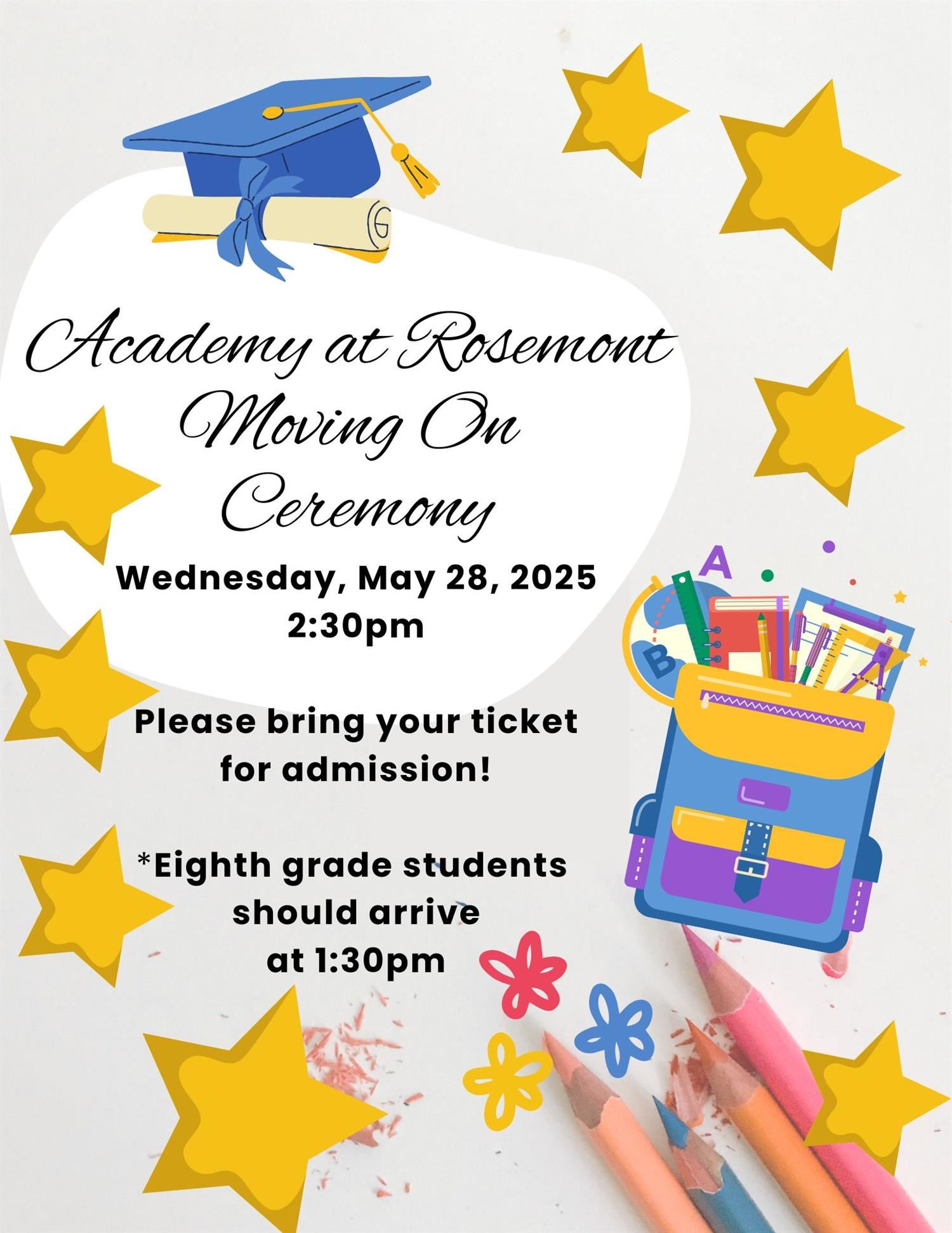  Rosemont Eighth Grade Moving On Ceremony